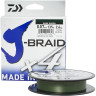 Шнур DAIWA J-Braid X4 0,33мм 135м Dark green 12741-033RU